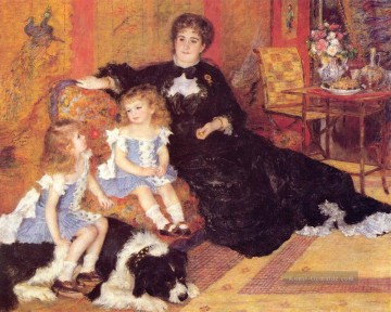 Madame Georges Charpentier und ihre Kinder Meister Pierre Auguste Renoir Ölgemälde